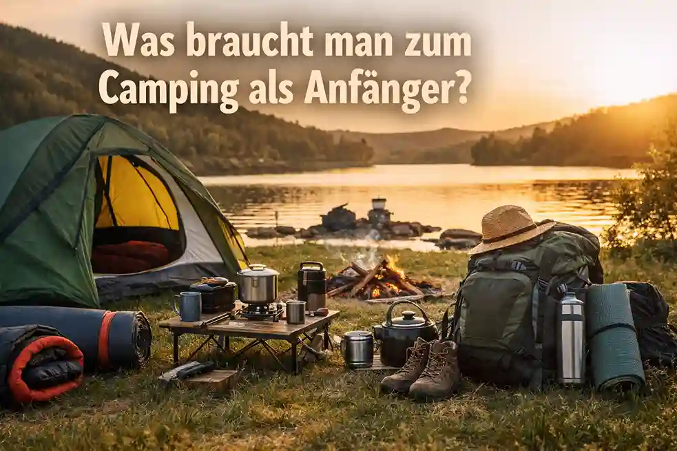 Was braucht man zum Camping als Anfänger?
